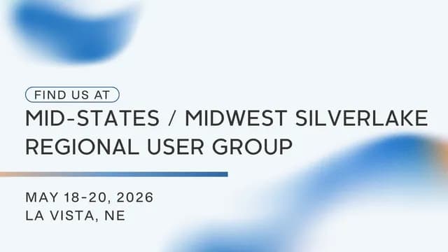 SilverLake Mid States/Midwest Regional User Group Conference