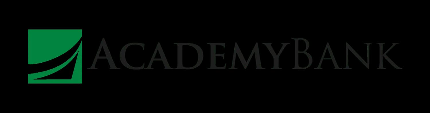 Logo for Academy Bank, N.A. Academy Bank, N.A. logo